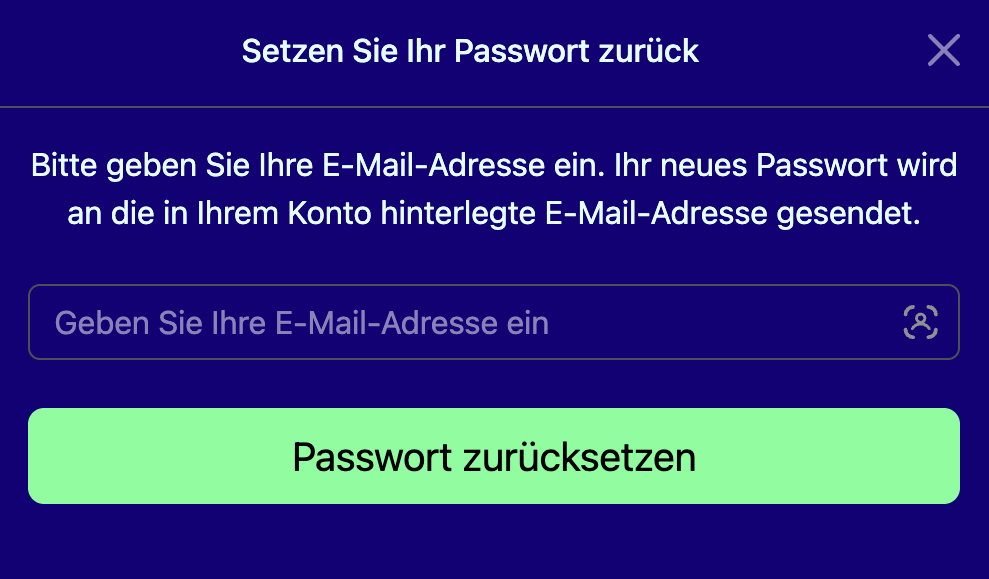 go fish passwort